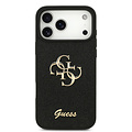 Guess Guess iPhone 17 Pro Max/iPhone 18 Pro Max Handyhülle Großes 4G-Motiv Feste Glitzerverzierung - Schwarz