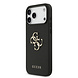 Guess Guess iPhone 17 Pro Max Back-Cover hul - Grained - Big 4G Logo - Schwarz Guess Guess iPhone 17 Pro Max Back-Cover hul - Grained - Big 4G Logo - Schwarz