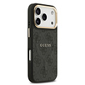 Guess Guess iPhone 17 Pro/iPhone 18 Pro Handyhülle MagSafe PU-Kunstleder Klassisches 4G-Logo - Schwarz
