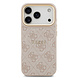 Guess Guess iPhone 17 Pro Back-Cover hul - Magsafe - 4G Classic Logo - Gold Edge - Rosa Guess Guess iPhone 17 Pro Back-Cover hul - Magsafe - 4G Classic Logo - Gold Edge - Rosa