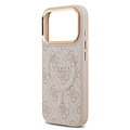 Guess Guess iPhone 17 Pro/iPhone 18 Pro Handyhülle MagSafe PU-Kunstleder Klassisches 4G-Logo - Rosa