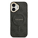 Guess Guess iPhone 17 Back cover coque - Magsafe PU Leather - 4G Classic Logo - Noir Guess Guess iPhone 17 Back cover coque - Magsafe PU Leather - 4G Classic Logo - Noir