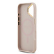 Guess Guess iPhone 17 Back-Cover hul - Magsafe - 4G Classic Logo - Gold Edge - Rosa Guess Guess iPhone 17 Back-Cover hul - Magsafe - 4G Classic Logo - Gold Edge - Rosa