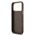 Guess Guess iPhone 17 Pro Max/iPhone 18 Pro Max Handyhülle MagSafe PU-Kunstleder Klassisches 4G-Logo - Braun