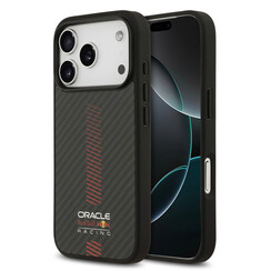 Red Bull Racing iPhone 17 Pro Back cover case - Magsafe - Kevlar - Powerbar - Black