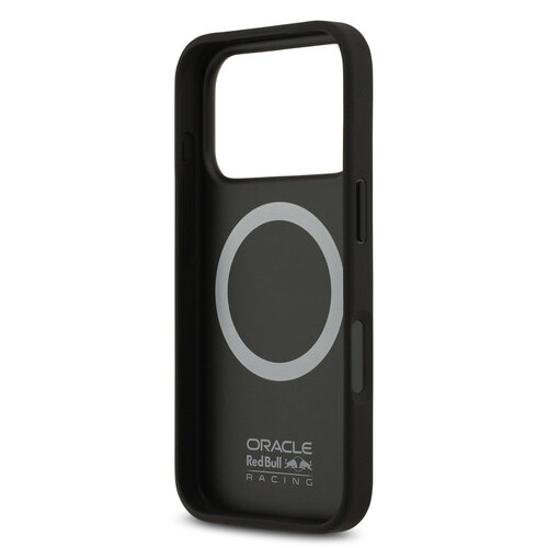 Red Bull Racing Red Bull Racing iPhone 17 Pro/iPhone 18 Pro Coque arrière MagSafe Kevlar Powerbar - Noir