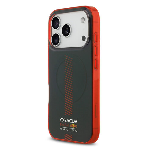 Red Bull Racing Red Bull Racing iPhone 17 Pro/iPhone 18 Pro Coque arrière MagSafe Double couche Powerbar - Bleu marine