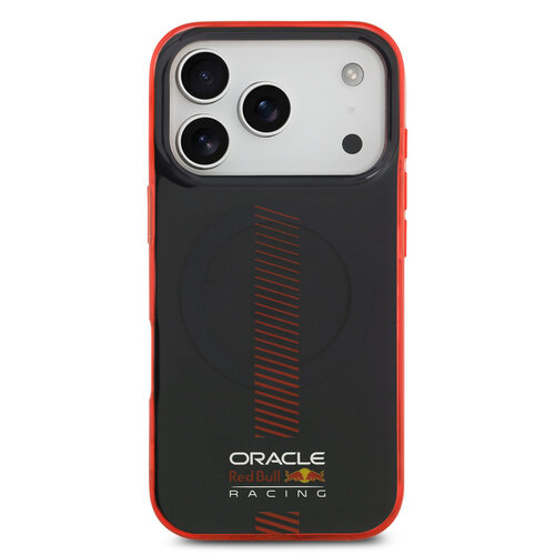 Red Bull Racing Red Bull Racing iPhone 17 Pro/iPhone 18 Pro Coque arrière MagSafe Double couche Powerbar - Bleu marine