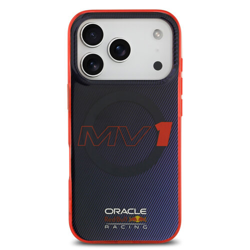 Red Bull Racing Red Bull Racing iPhone 17 Pro/iPhone 18 Pro Coque arrière MagSafe Double couche MV1 - Bleu marine