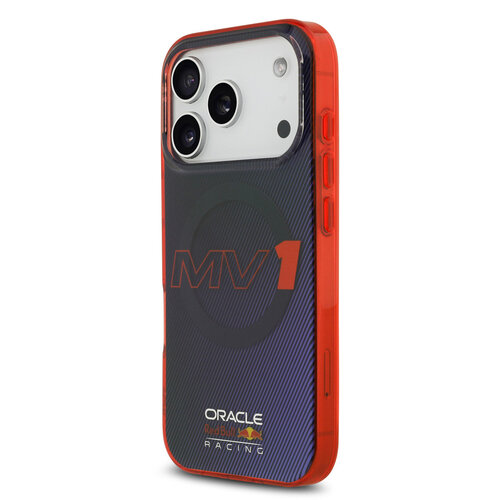 Red Bull Racing Red Bull Racing iPhone 17 Pro/iPhone 18 Pro Coque arrière MagSafe Double couche MV1 - Bleu marine