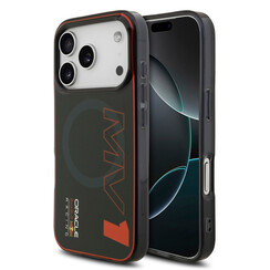 Red Bull Racing iPhone 17 Pro/iPhone 18 Pro Coque arrière MagSafe Double couche Motif MV1 vertical - Bleu marine
