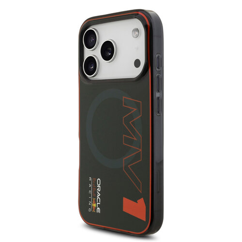 Red Bull Racing Red Bull Racing iPhone 17 Pro/iPhone 18 Pro Coque arrière MagSafe Double couche Motif MV1 vertical - Bleu marine