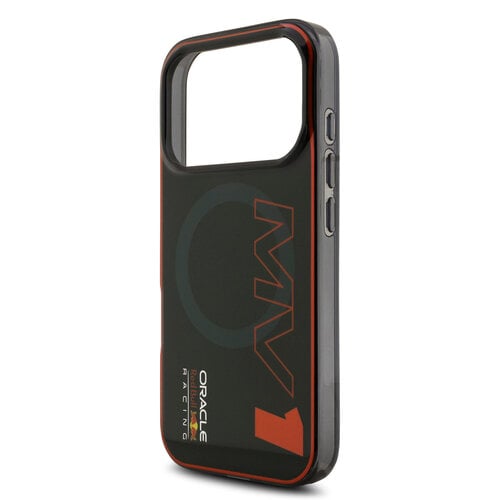 Red Bull Racing Red Bull Racing iPhone 17 Pro/iPhone 18 Pro Coque arrière MagSafe Double couche Motif MV1 vertical - Bleu marine