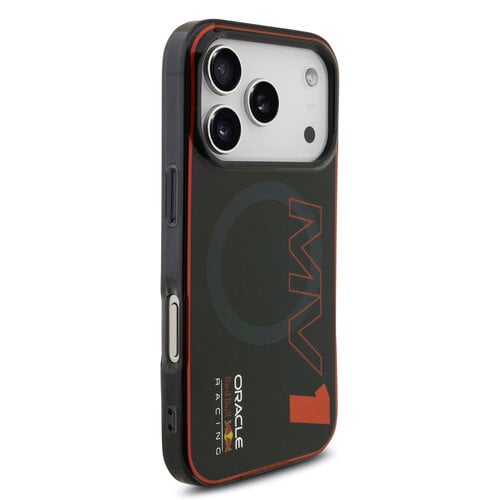 Red Bull Racing Red Bull Racing iPhone 17 Pro/iPhone 18 Pro Coque arrière MagSafe Double couche Motif MV1 vertical - Bleu marine