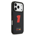 Red Bull Racing Red Bull Racing iPhone 17 Pro/iPhone 18 Pro Coque arrière MagSafe Texture maillée Chiffre 1 en caoutchouc 3D - Bleu marine