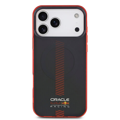 Red Bull Racing Red Bull Racing iPhone 17 Pro Max/iPhone 18 Pro Max Coque arrière MagSafe Double couche Powerbar - Bleu marine