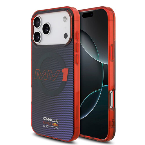 Red Bull Racing Red Bull Racing iPhone 17 Pro Max/iPhone 18 Pro Max Coque arrière MagSafe Double couche MV1 - Bleu marine