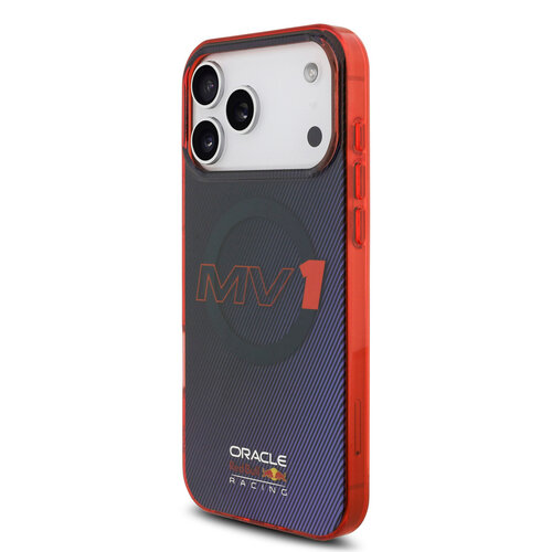 Red Bull Racing Red Bull Racing iPhone 17 Pro Max/iPhone 18 Pro Max Coque arrière MagSafe Double couche MV1 - Bleu marine