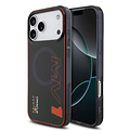 Red Bull Racing Red Bull Racing iPhone 17 Pro Max/iPhone 18 Pro Max Coque arrière MagSafe Double couche Motif MV1 vertical - Bleu marine