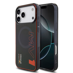 Red Bull Racing iPhone 17 Pro Max/iPhone 18 Pro Max Backcoverhoesje - MagSafe - Dubbele laag - Verticaal MV1 - Marineblauw