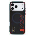 Red Bull Racing Red Bull Racing iPhone 17 Pro Max/iPhone 18 Pro Max Coque arrière MagSafe Double couche Motif MV1 vertical - Bleu marine