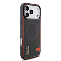Red Bull Racing Red Bull Racing iPhone 17 Pro Max/iPhone 18 Pro Max Coque arrière MagSafe Double couche Motif MV1 vertical - Bleu marine