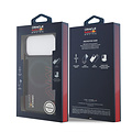 Red Bull Racing Red Bull Racing iPhone 17 Pro Max/iPhone 18 Pro Max Coque arrière MagSafe Double couche Motif MV1 vertical - Bleu marine