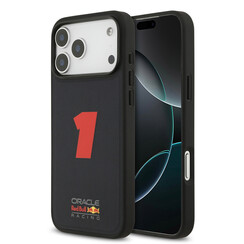 Red Bull Racing iPhone 17 Pro Max Back cover case - Magsafe - Meshed - 3D Rubber Number 1 - Navy