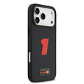 Red Bull Racing Red Bull Racing iPhone 17 Pro Max/iPhone 18 Pro Max Coque arrière MagSafe Texture maillée Chiffre 1 en caoutchouc 3D - Bleu marine