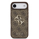 Guess Guess iPhone 17 Air Back cover case - 4G - Big Metal Logo - Brown