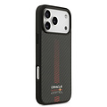 Red Bull Racing Red Bull Racing iPhone 17 Pro Max/iPhone 18 Pro Max Coque arrière MagSafe Kevlar Powerbar - Noir