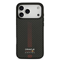 Red Bull Racing Red Bull Racing iPhone 17 Pro Max/iPhone 18 Pro Max Coque arrière MagSafe Kevlar Powerbar - Noir