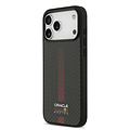 Red Bull Racing Red Bull Racing iPhone 17 Pro Max/iPhone 18 Pro Max Coque arrière MagSafe Kevlar Powerbar - Noir