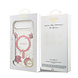 Guess Guess iPhone 17 Air Back cover case - Magsafe - Resin Flowers Design - Pink