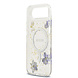 Guess Guess iPhone 17 Air Backcover hoesje - Magsafe - Resin Flowers Design - Paars