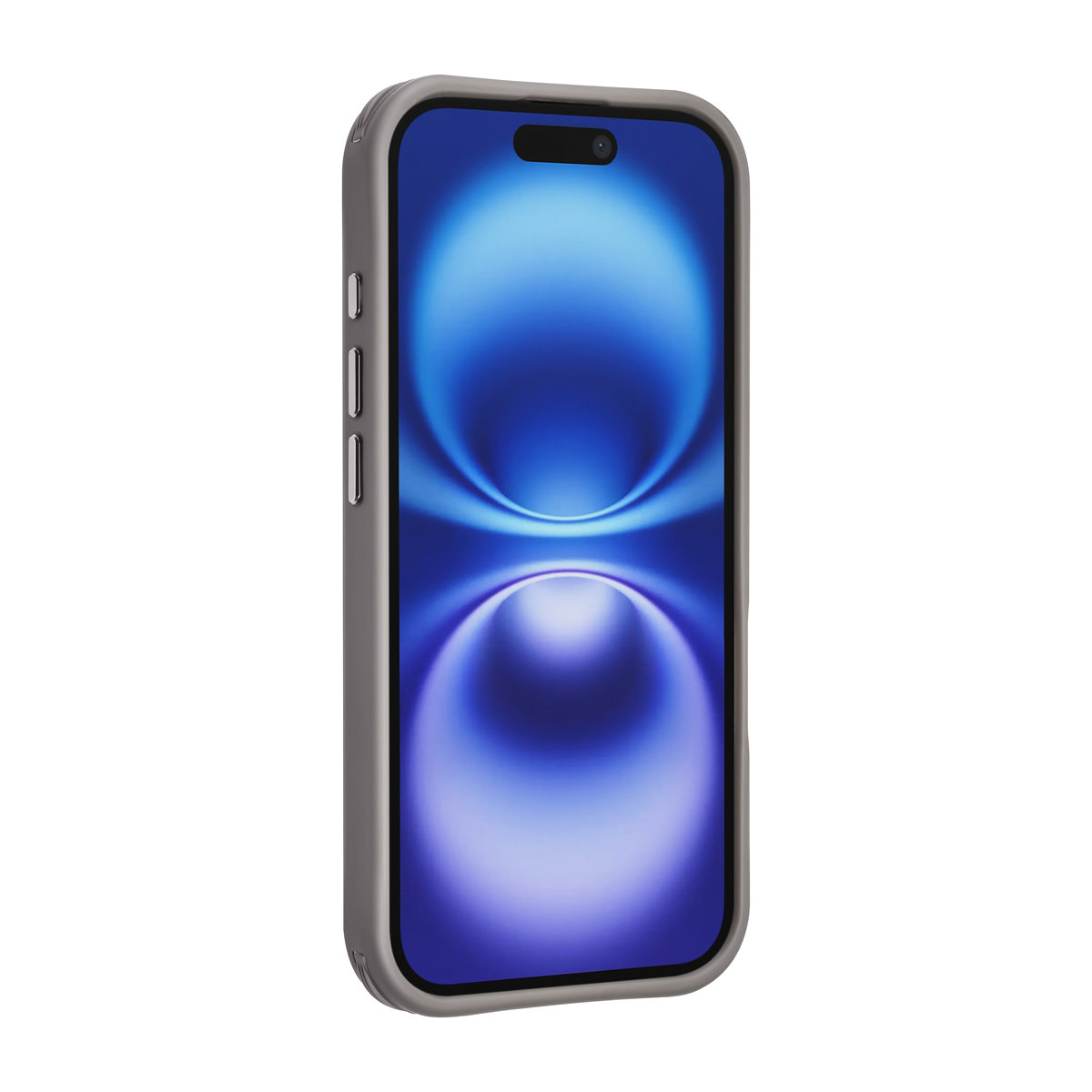 TUNIQ TUNIQ iPhone 16 Backcover hoesje - Built-in Ring Stand - Antishock - Grijs, foto 3 van 4
