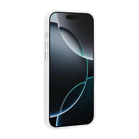 TUNIQ TUNIQ iPhone 16 Pro Max Back cover coque - Built-in Ring Stand - Antishock - Argent TUNIQ TUNIQ iPhone 16 Pro Max Back cover coque - Built-in Ring Stand - Antishock - Argent