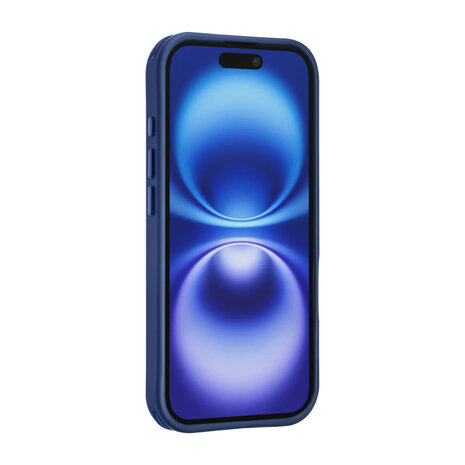 TUNIQ TUNIQ iPhone 17 Back cover coque - Built-in Ring Stand - Antishock - Bleu TUNIQ TUNIQ iPhone 17 Back cover coque - Built-in Ring Stand - Antishock - Bleu