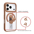TUNIQ TUNIQ iPhone 17 Pro/iPhone 18 Pro Coque arrière Support anneau intégré Antichoc - Doré