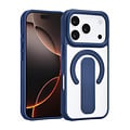 TUNIQ TUNIQ iPhone 17 Pro/iPhone 18 Pro Handyhülle Integrierter Ringständer Stoßfest - Blau