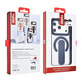 TUNIQ TUNIQ iPhone 17 Pro/iPhone 18 Pro Handyhülle Integrierter Ringständer Stoßfest - Blau