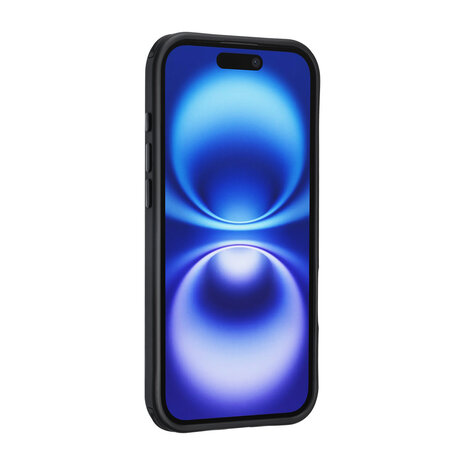 TUNIQ TUNIQ iPhone 17 Air Back cover case - Built-in Ring Stand - Antishock - Black TUNIQ TUNIQ iPhone 17 Air Back cover case - Built-in Ring Stand - Antishock - Black