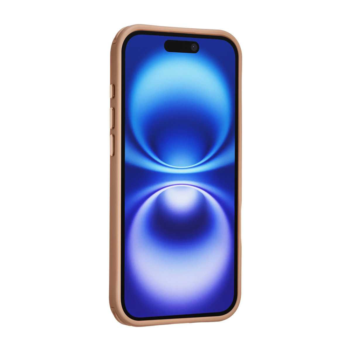 TUNIQ TUNIQ iPhone 17 Air Backcover hoesje - Built-in Ring Stand - Antishock - Goud, foto 3 van 4