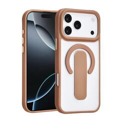 TUNIQ iPhone 17 Pro Max/iPhone 18 Pro Max Backcoverhoesje - Ingebouwde ringstandaard - Schokbestendig - Goud