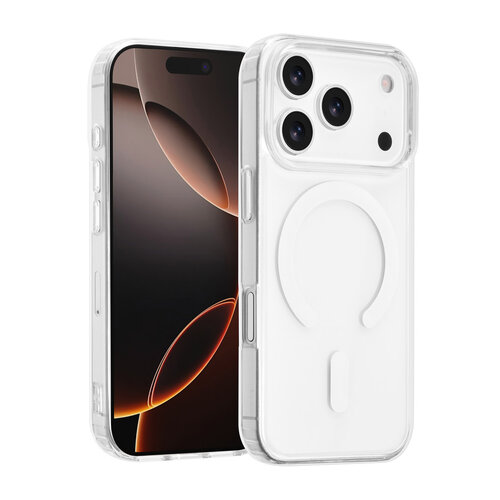 TUNIQ iPhone 17 Pro/iPhone 18 Pro Coque arrière MagSafe - Transparent