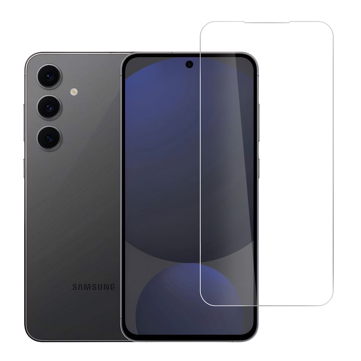 TUNIQ box of 10 - TUNIQ Galaxy S24 FE Screenprotector - Tempered Glass - Transparant