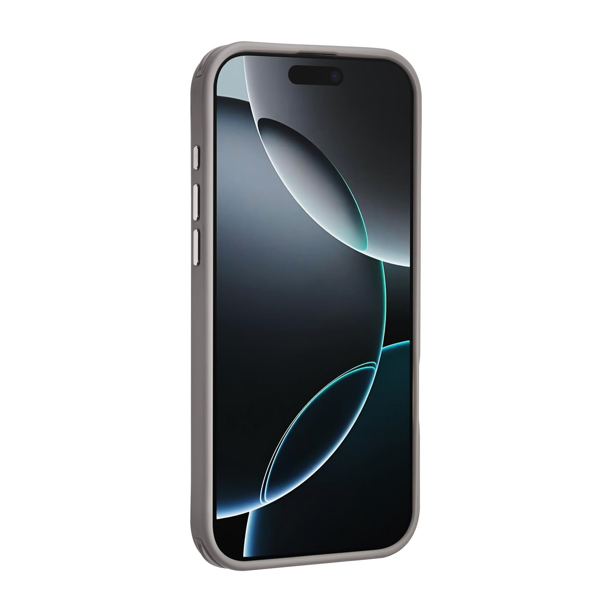 TUNIQ TUNIQ iPhone 17 Pro Max Backcover hoesje - Built-in Ring Stand - Antishock - Grijs, foto 3 van 4