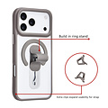 TUNIQ TUNIQ iPhone 17 Pro Max/iPhone 18 Pro Max Coque arrière Support anneau intégré Antichoc - Gris
