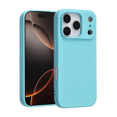 TUNIQ TUNIQ iPhone 17 Pro Back-Cover hul - Korallenblau TUNIQ TUNIQ iPhone 17 Pro Back-Cover hul - Korallenblau