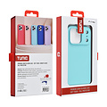 TUNIQ TUNIQ iPhone 17 Pro/iPhone 18 Pro Coque arrière - Bleu corail